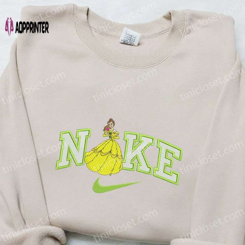 Custom Nike Embroidered Shirt: Unique Nike Inspired Design Perfect Birthday Gift