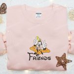 Goofy Embroidered Sweatshirt: The Best Friend Disney Characters Gift Idea