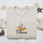 Goofy Embroidered Sweatshirt: The Best Friend Disney Characters Gift Idea