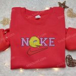 Big Bird x Swoosh Nike Embroidered Shirt – Sesame Street Cartoon Tee