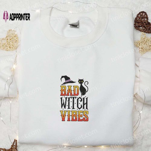 Hilarious Boo Bees and Beers Embroidered Shirt – Perfect Halloween Gift for Family!