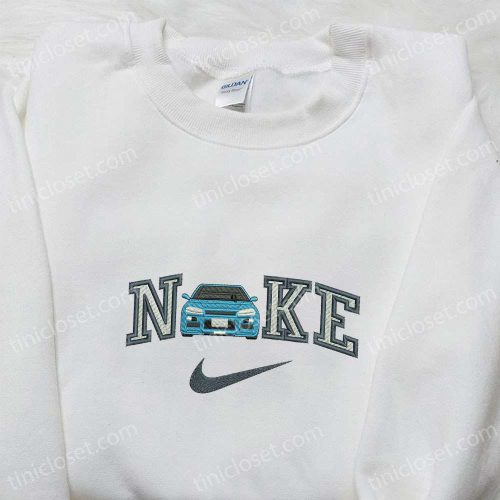 Blue Car x Nike Embroidered Shirt & Transportation Hoodie – Perfect Boys Gift