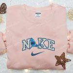 Blue Shark x Nike Embroidered Shirt & Animal Hoodie: Perfect Gift Idea for Shark Lovers