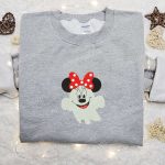 Spooky Boo Minnie Embroidered Shirt – Best Disney Halloween Gift Ideas