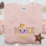 Boo Peep x Nike Cartoon Embroidered Sweatshirt Disney Characters Shirt – Best Family Gift Ideas