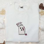 Spooky Boo You Whore Embroidered Shirt: Perfect Halloween Gift Idea!