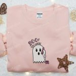 Spooky Boo You Whore Embroidered Shirt: Perfect Halloween Gift Idea!