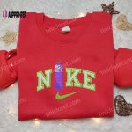 Nike Embroidered Shirt: Custom Gift for Son Bottle Design