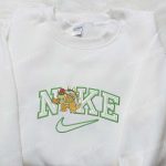 Custom Bowser x Nike Embroidered Shirt: Best Birthday Gift Idea with Cartoon Design