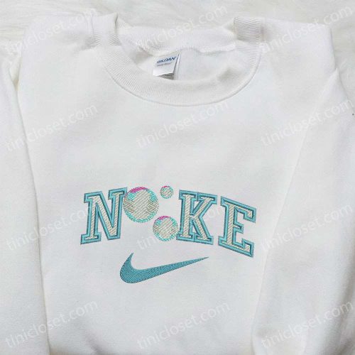 Bubbles Emoji x Nike Embroidered Shirt – Unique Nike Inspired Gift Perfect Birthday Idea