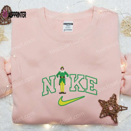 Custom Vintage Nike Embroidered Sweatshirt – Unique Nike Inspired Shirt Perfect Birthday Gift