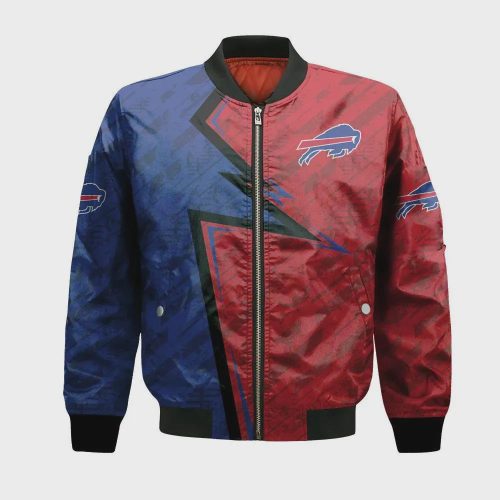 Buffalo Bills Bomber Jacket 3D Printed Abstract Pattern Sport