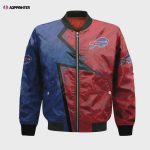 Buffalo Bills Bomber Jacket 3D Printed Abstract Pattern Sport