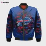 Buffalo Bills Bomber Jacket 3D Printed Camouflage Vintage