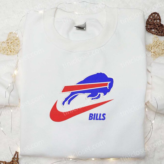 Buffalo Bills Nike Swoosh Shirt & Sports Hoodie – Best NFL Gift Idea