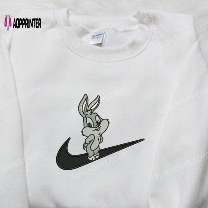 Bugs Bunny Baby x Nike Embroidered Shirt – Cartoon Nike Shirt