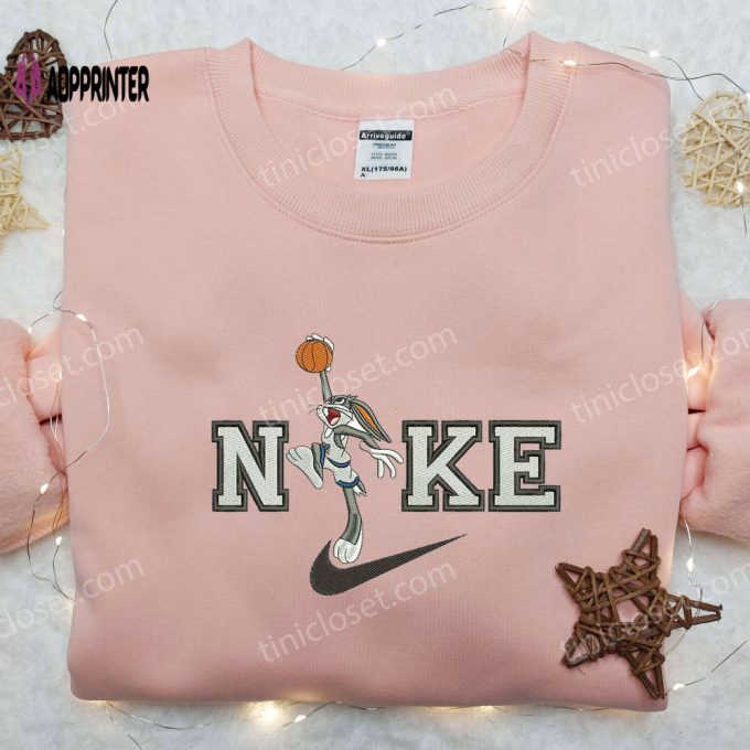 Bugs Bunny Basketball x Nike Embroidered Shirt – Custom Looney Tunes & Merrie Melodies Nike Tee