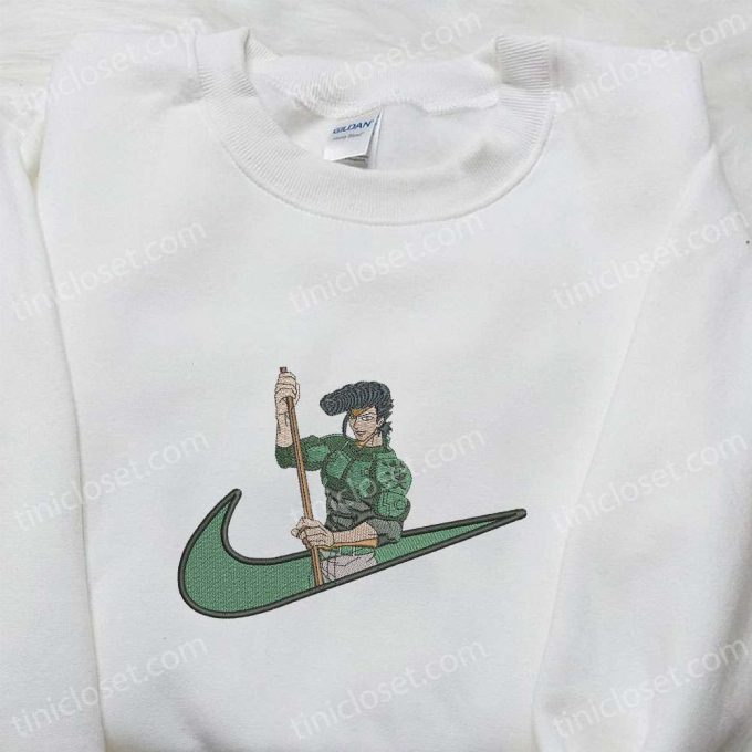 Bulat x Swoosh Anime Embroidered Shirt: Akame ga Kill! Tee Perfect Family Gift