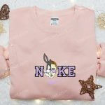 Nike Bunny x Bad Bunny Cartoon Embroidered Shirt – Looney Tunes & Custom Nike Collection