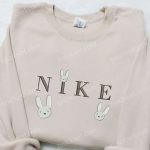 Bunny x Nike Embroidered Shirt: Animal-inspired Nike-inspired Design