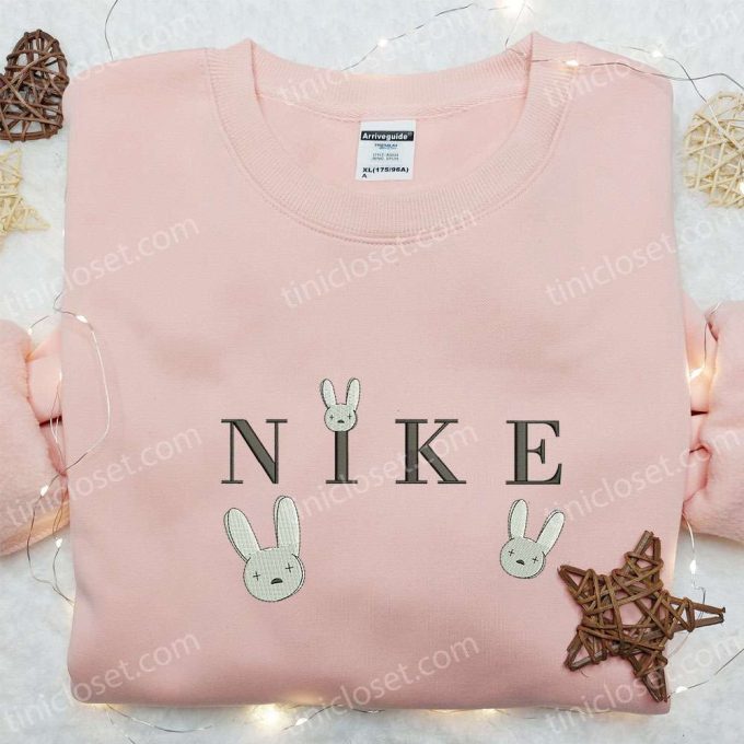 Bunny x Nike Embroidered Shirt: Animal-inspired Nike-inspired Design