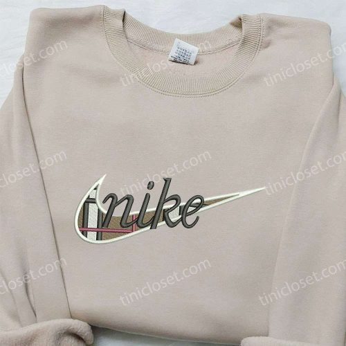 Burberry x Nike Swoosh Hoodie & Shirt: Best Birthday Gift Ideas with Nike-Inspired Embroidery