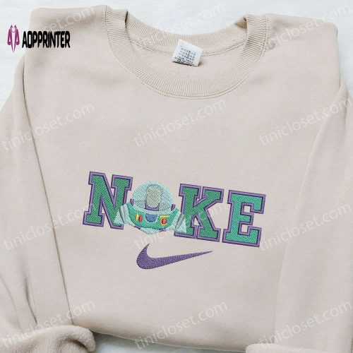 Boba Tea x Nike Embroidered Sweatshirt: Favorite Drink & Nike Inspired Shirt