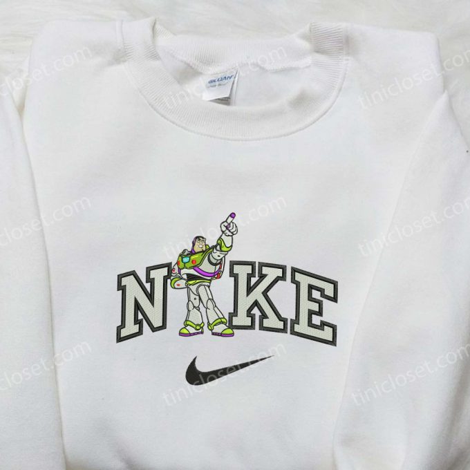 Buzz Lightyear x Nike Embroidered Shirt – Cartoon Inspired Nike Tee