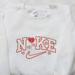 Candy Love x Nike Embroidered Shirt – Valentine s Day Inspired Unique Nike Shirt