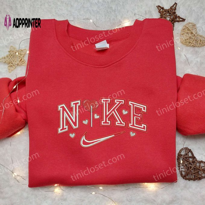 Candy Love x Nike Embroidered Shirt – Perfect Valentine s Gift!