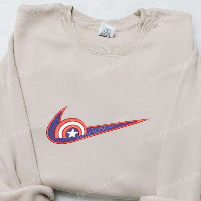 Baseball Classic Cap Men Hattain America x Swoosh Movie Embroidered Sweatshirt – Marvel Universe Hoodie Best Birthday Gift for Family