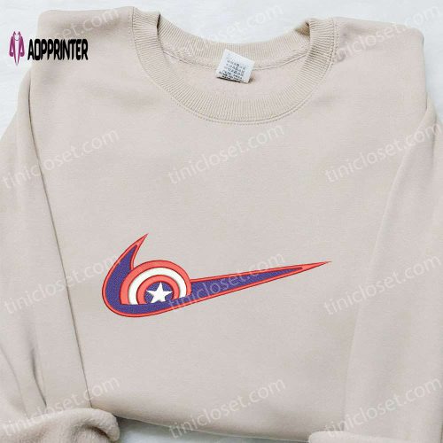 Baseball Classic Cap Men Hattain America x Swoosh Movie Embroidered Sweatshirt – Marvel Universe Hoodie Best Birthday Gift for Family