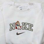 Carl Fredricksen x Nike Embroidered Sweatshirt: Custom Cartoon Shirt