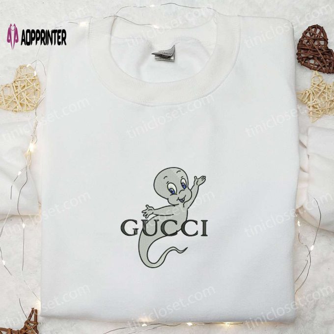 Casper Ghost x Gucci Embroidered Shirt: Best Halloween Gift for a Spooky Style