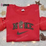 Cat Cartoon x Nike Embroidered Shirt – Custom Cartoon Design for Nike Shirt