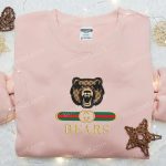 Central Arkansas Bears Gucci Embroidered Shirt & Hoodie: Perfect NCAA Sports Gift