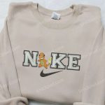 Charmander x Nike Swoosh Embroidered Shirt – Pokemon & Custom Nike Design