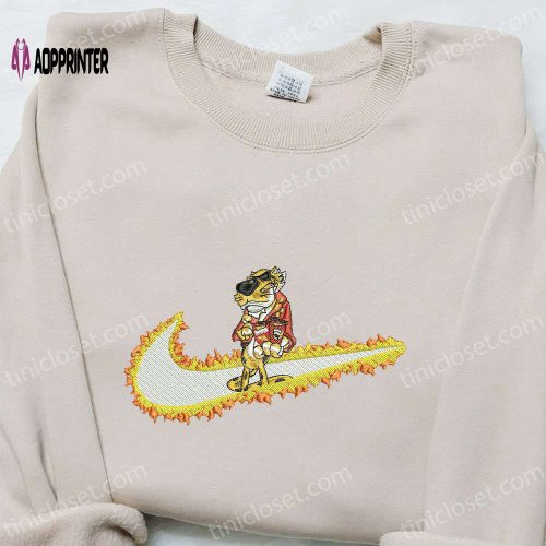 Swoosh x Goku Kameha Anime Hoodie: Dragon Ball Embroidered Shirt Cool Anime Clothing