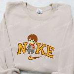 Chibi Harry Potter x Nike Movie Embroidered Tshirt: Best Nike Inspired Birthday Gift