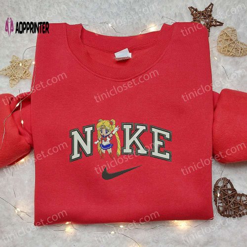 Angie x Nike Cartoon Embroidered Hoodie Disney Characters Sweatshirt Custom Design