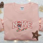 Chibi Spider-Man Xmas x Nike Embroidered Sweatshirt: Best Christmas Gift Idea with Nike-inspired Embroidery