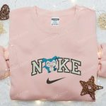 Chibimon x Nike Anime Embroidered Sweatshirt – Digimon & Nike Inspired Shirt