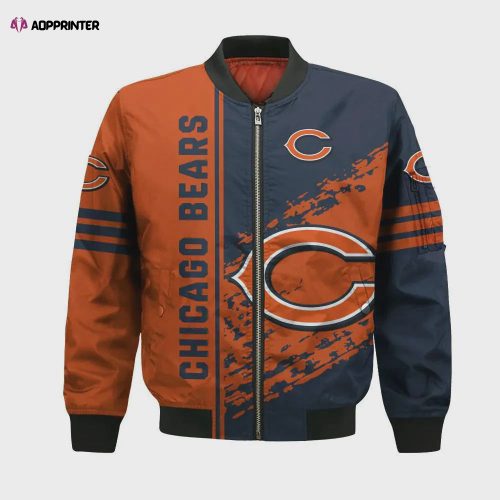 Cleveland Browns Bomber Jacket 3D Printed Curve Style Custom Text And Number