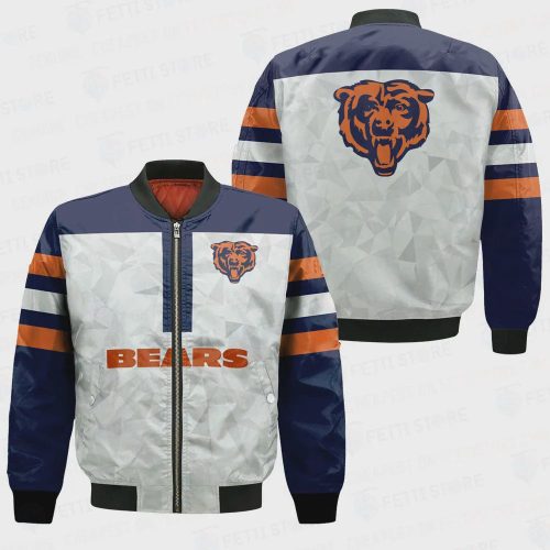 Chicago Bears NFL 2023 Starter Thursday Night Gridiron Raglan Unisex Bomber Jacket V6