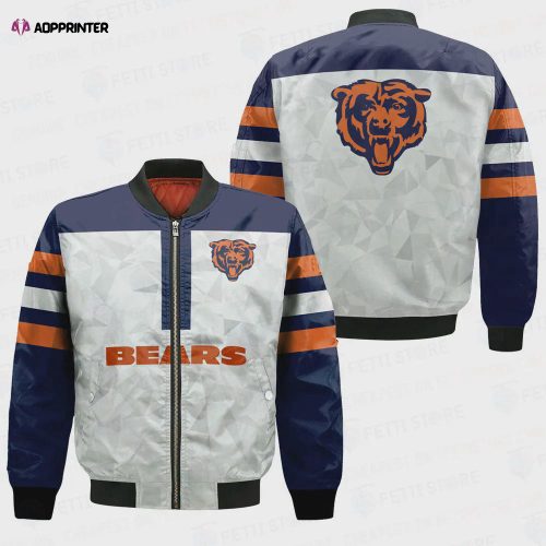 Chicago Bears NFL 2023 Starter Thursday Night Gridiron Raglan Unisex Bomber Jacket V6