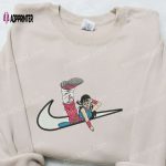 Anime Embroidered Hoodie Dragon Ball & Nike Inspired Shirts – Chichi x Swoosh Collection