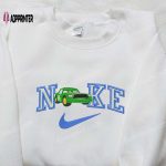 Chick Hicks x Nike Embroidered Shirt: Car Cartoon & Custom Designs