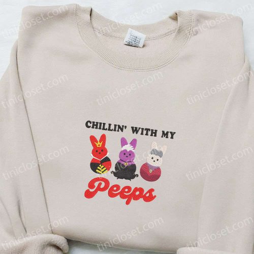 Chillin With My Peeps Disney Villains Shirt & Characters Hoodie – Thanksgiving Gift Ideas