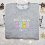 Chilling With My Peeps Embroidered Shirt & Thanksgiving Hoodie: Best Holiday Gift Ideas