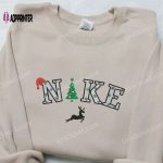 Christmas Tree x Nike Embroidered Hoodie & Shirt: Best Christmas Gift Ideas